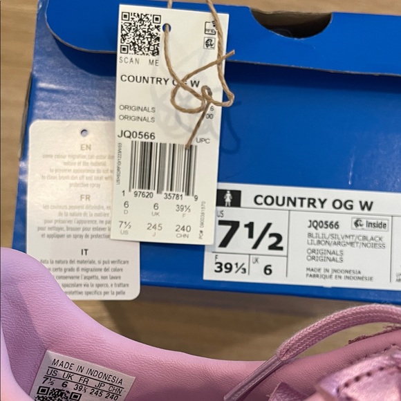 Adidas. Metallic Lilac Country OG - Picture 6 of 14